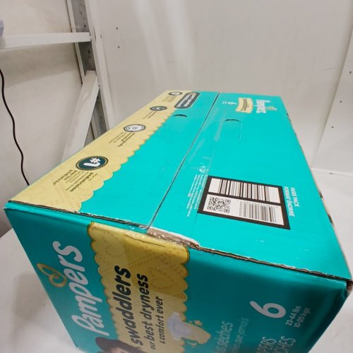 80PK PAMPERS SWADDLERS DIAPERS - SIZE 6 image 3