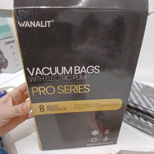 8PK WANALIT VACUUM BAGS WITH ELECTRIC PUMP image 2