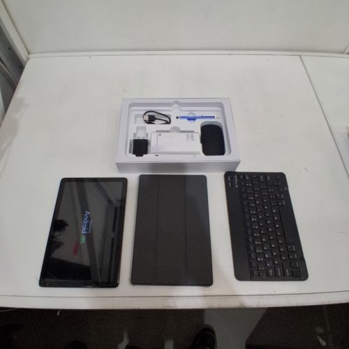 3PC VEKFULPC 10" ANDROID TABLET SET WITH BLUETOOTH MOUSE AND KEYBOARD, FLIP CASE, STAND, AND STYLUS - GREY (MODEL: T20) image 7
