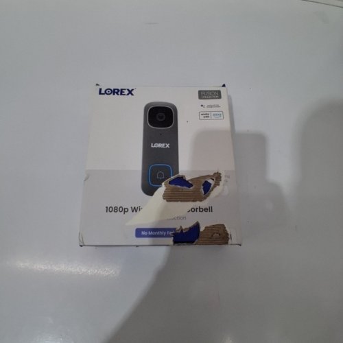 LOREX 1080P WIRED WI-FI 32GB VIDEO DOORBELL, WORKS WITH ALEXA AND GOOGLE ASSISTANT, GREY (MODEL: B451AJDBC-F) image 6