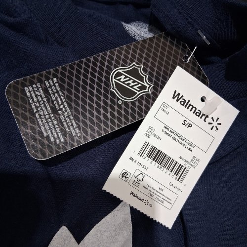 MEN'S NHL TORONTO MAPLE LEAFS AUSTON MATTHEWS SHORT SLEEVE T-SHIRT - SMALL - BLUE image 2