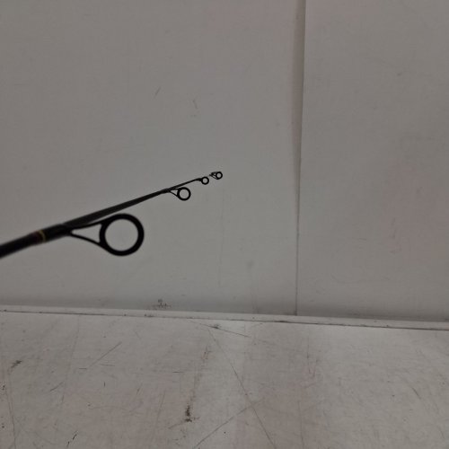 2PC UGLY STIK MEDIUM / HEAVY FISHING GX2 ICE SPINNING ROD AND REEL COMBO - 30" - BLACK / RED ACCENTS (MODEL: 1611411) image 4