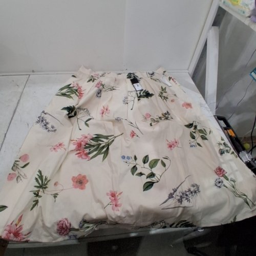 MEXX FLORAL PLEATED SKIRT - XXL - CREAM FLORAL image 2