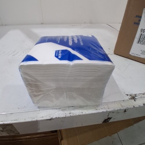 90PK MEDLINE NATURESOFT FLUSHABLE CLEANSING DRY WIPES - 12" X 13" - WHITE image 3