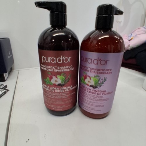 2PC PURA D'OR THIN2THICK APPLE CIDER VINEGAR SET - 709ML/EACH image 2