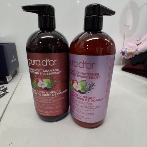 2PC PURA D'OR THIN2THICK APPLE CIDER VINEGAR SET - 709ML/EACH image 3