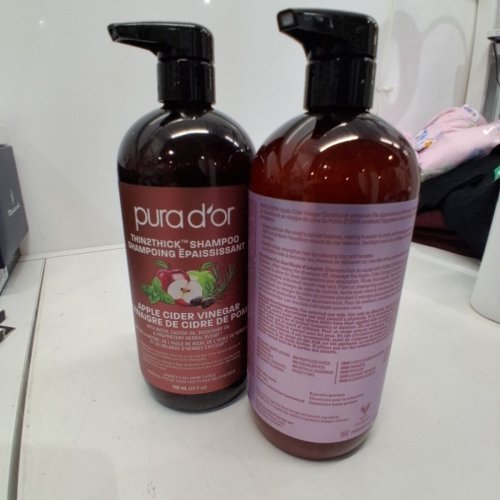 2PC PURA D'OR THIN2THICK APPLE CIDER VINEGAR SET - 709ML/EACH image 5