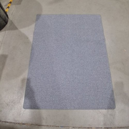 MAINSTAYS WICKLOW WOVEN ACCENT MAT - WATER-RESISTANT/NON-SLIP - 2FT X 3FT - GREY (MODEL: 66296136724) image 3