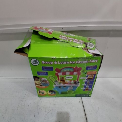 LEAPFROG SCOOP & LEARN INTERACTIVE ICE CREAM CART TOY - 24 MONTHS+ (MODEL: 6007) image 5
