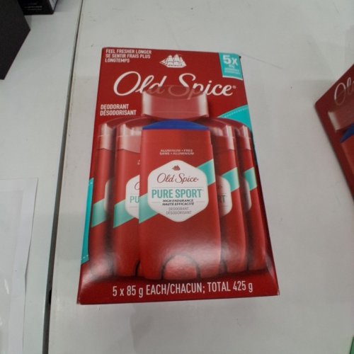 5PK MENS OLD SPICE SWAGGER DEODORANT - SCENT OF PURE SPORT - 85G/EACH image 2