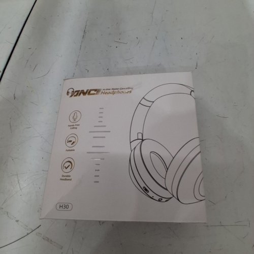 ACTIVE NOISE CANCELLING BLUETOOTH HEADPHONES - BLACK (MODEL: H30) image 6