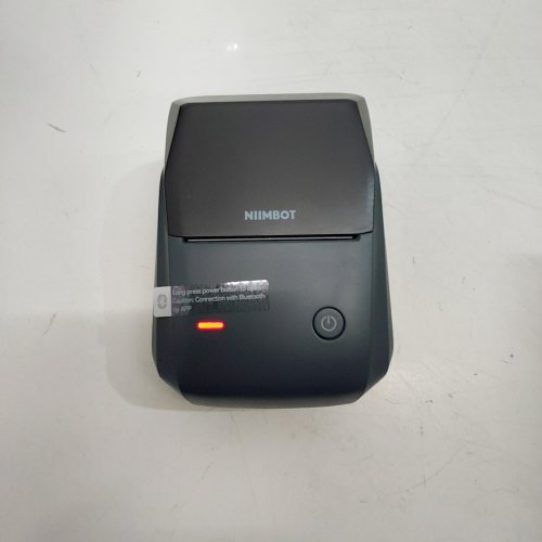 NIIMBOT LABEL MAKER WITH AUTO IDENTIFICATION - BLACK/BLUE (MODEL: B1) image 2