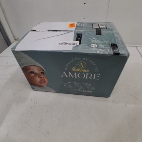 76PK PAMPERS AMORE FRAGRANCE FREE DIAPER - NEWBORN image 2