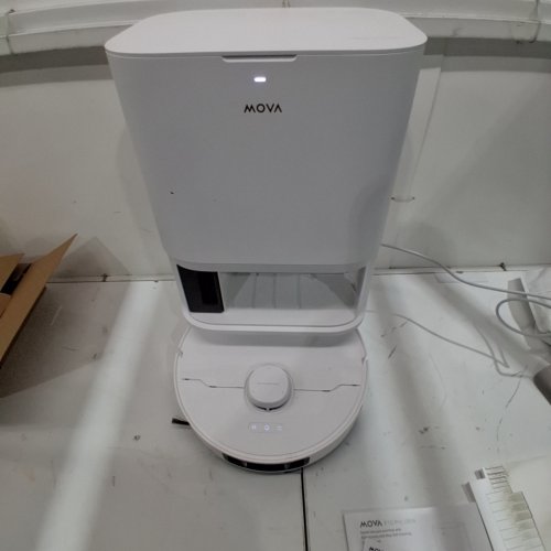 MOVA P10 PRO ULTRA ROBOT VACUUM WITH HOT WATER AUTO MOP WASHING & DRYING AND APP CONTROL - 10.5MM LIFTING FOR CARPET, 13000PA SUCTION, 360º OBSTACLE AVOIDANCE - WHITE (MODEL: RLM83HE) image 2