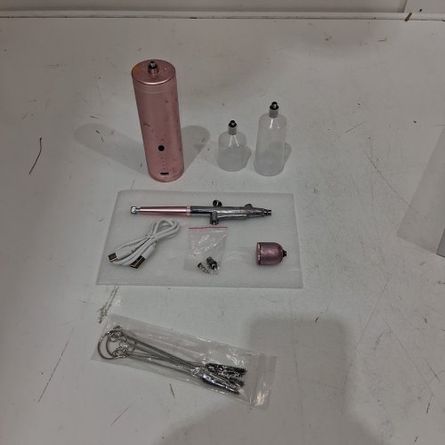 NANO RECHARGEABLE HANDHELD AIRBRUSH COMPRESSOR - PINK (MODEL: JC-12808) image 4