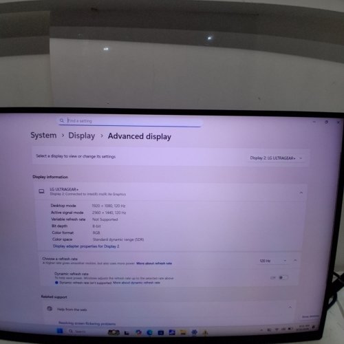 LG ULTRAGEAR EVO GM9 HYPER MINI LED GAMING MONITOR WITH AI UPSCALING - 5 K (5120 X 2880), 330HZ, 1MS (GTG) - BLACK - (MODEL: 27GM950B-B) image 2