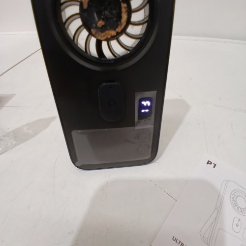 UNBRANDED ULTRA-THIN HANDHELD SPRAY FAN, RECHARGABLE - SMALL - BLACK (MODEL: P1) image 2