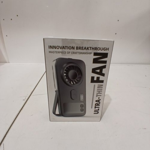 UNBRANDED ULTRA-THIN HANDHELD SPRAY FAN, RECHARGABLE - SMALL - BLACK (MODEL: P1) image 7