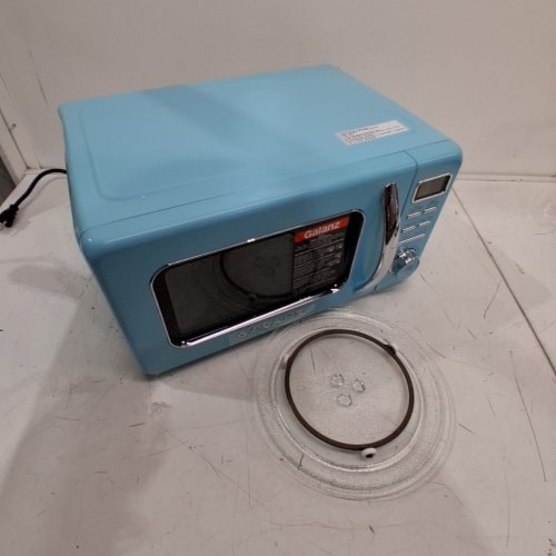 GALANZ RETRO-STYLE DIGITAL MICROWAVE OVEN - 0.7CU FT - BEBOP BLUE (MODEL: GLCMKZ07BER07) image 6