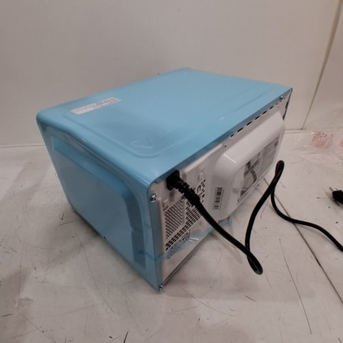 GALANZ RETRO-STYLE DIGITAL MICROWAVE OVEN - 0.7CU FT - BEBOP BLUE (MODEL: GLCMKZ07BER07) image 9