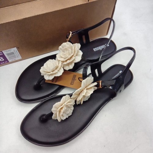 WOMEN'S MELISSA SOLAR SPRINGTIME SANDAL - SIZE 8 - BLACK (STYLE: 1984148) image 2