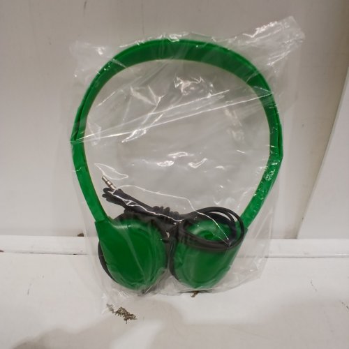 KID'S CN 3.5MM AUX HEADPHONES FOR SCHOOL, CLASSROOM LEARNING, LEARNING TEST - GREEN image 2