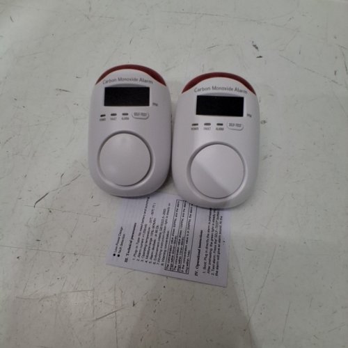 2PK HEMBISEN DIGITAL DISPLAY PLUG IN CARBON MONOXIDE DETECTORS - WHITE (MODEL: WA996) image 3