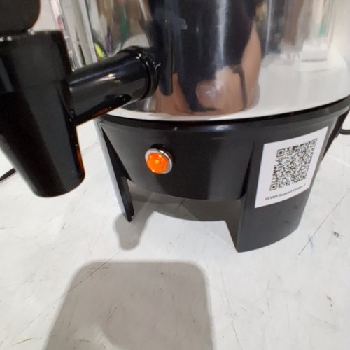 VEVOR COMMERCIAL COFFEE URN DISPENSER/ELECTRIC BOILER FOR FAST BREW - 40 CUPS - STAINLESS STEEL/BLACK (MODEL: FCMLA042) image 2