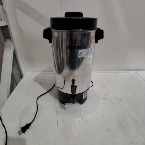 VEVOR COMMERCIAL COFFEE URN DISPENSER/ELECTRIC BOILER FOR FAST BREW - 40 CUPS - STAINLESS STEEL/BLACK (MODEL: FCMLA042) image 3