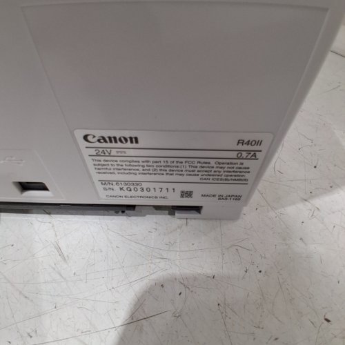 CANON IMAGEFORMULA OFFICE DOCUMENT SCANNER - WHITE (MODEL: R40II) image 3
