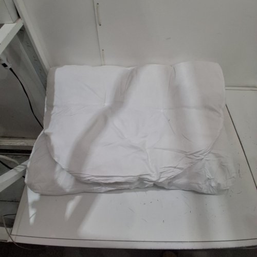 SWING HANGING BASKET SEAT CUSHION INSERT FOR EGG CHAIRS WASHABLE 47" - WHITE image 4