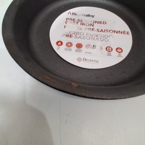 THERMALLOY CAST IRON SKILLET - 8" - CAST IRON (MODEL: 1644967) image 4
