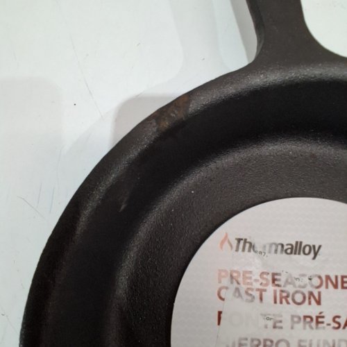 THERMALLOY CAST IRON SKILLET - 8" - CAST IRON (MODEL: 1644967) image 5