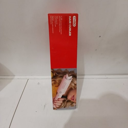 TYMO CURLPRO PLUS AUTOMATIC ROTATING HAIR CURLING IRON - 1 1/4" - PINK (MODEL: HC503NL) image 3