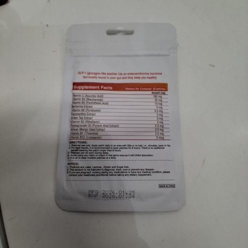 30PK GLP-1 GUT & DIGESTIVE HEALTH PATCHES image 3