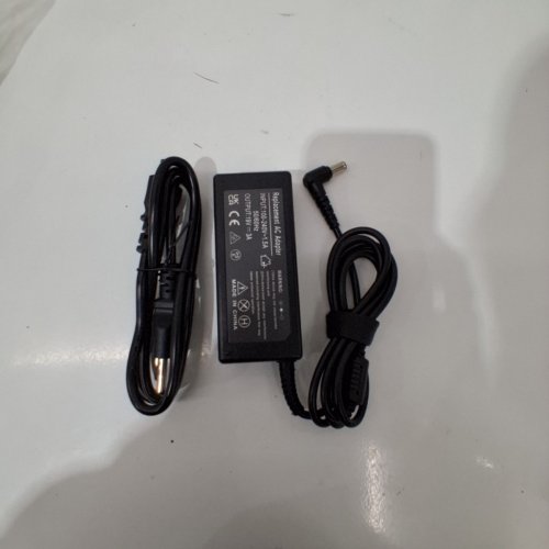 AC ADAPTER REPLACEMENT CHARGING CORD - 19V - BLACK image 2