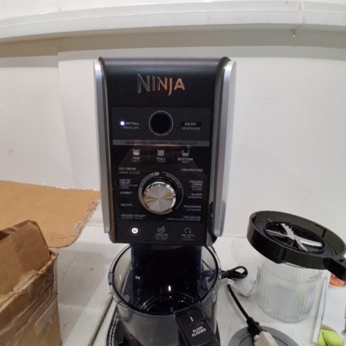 NINJA CREAMI DELUXE 11-IN-1 DIGITAL FROZEN TREAT MAKER - MAKES 24OZ PINTS - SILVER (MODEL: NC501C) image 2