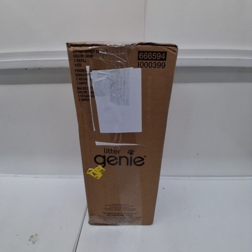 LITTER GENIE XL+ PAIL WITH SCOOP AND HOLDER - 22" - GREY (MODEL: I000399) image 4