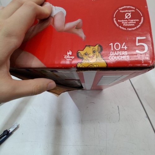 104PK HUGGIES LITTLE MOVERS DIAPERS - SIZE 5 image 3