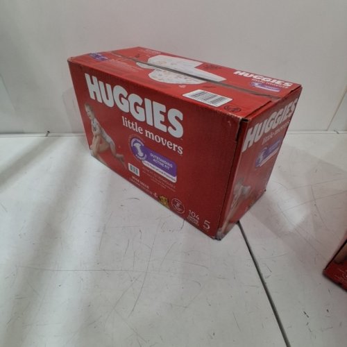 104PK HUGGIES LITTLE MOVERS DIAPERS - SIZE 5 image 4
