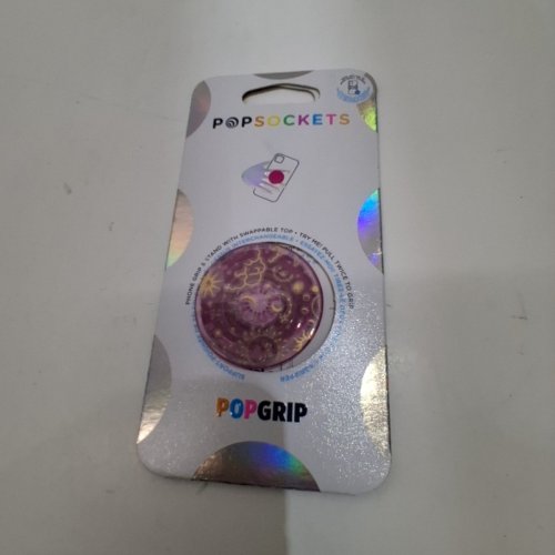 POPSOCKETS ADHESIVE PHONE GRIP AND STAND WITH SWAPPABLE TOP - CELESTIAL MAUVE image 2