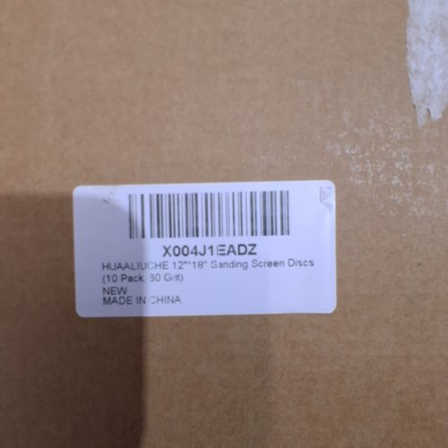 10PK HUAALIUCHE C-60 SANDING SCREEN DISCS - 12" X 18" image 3