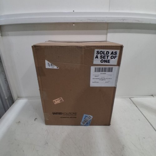 2PK UNITED SOLUTIONS RECYCLING BINS - 7 GAL/EACH - BLUE (MODEL: WB0337) image 4