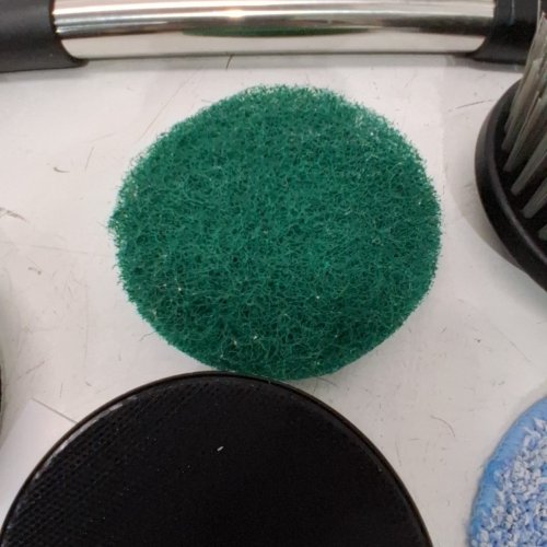 11PC WATERPROOF ELECTRIC SPIN SCRUBBER CLEANING BRUSH WITH 7 REPLACEABLE BRUSH HEADS - - BLACK/SILVER (MODEL: G2) image 4