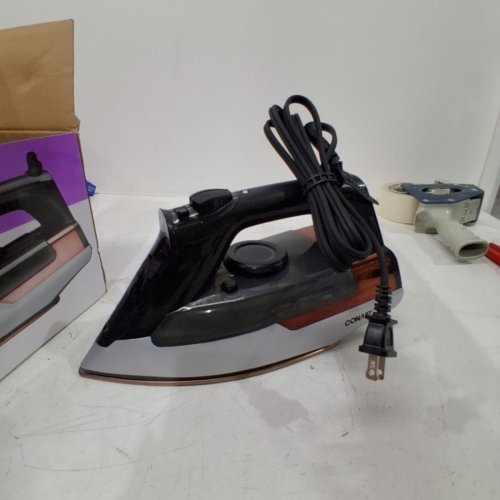 CONAIR PROFESSIONAL STEAM IRON WITH NANO TITANIUM SOLEPLATE - 1875W - COPPER/BLACK (MODEL: IR2342NRLC) image 3