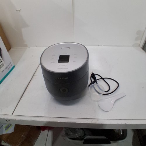CUCKOO MICOM NON-STICK TOUCH SCREEN RICE COOKER - 13 MENU OPTIONS - 6-CUP - GREY (MODEL: CR-0675F) image 3