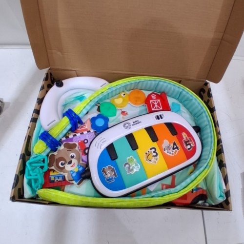 BABY EINSTEIN 4-IN-1 FARM EXPLORERS KICKIN’ TUNES MUSICAL MEADOW MUSIC AND LANGUAGE DISCOVERY GYM image 3