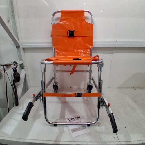 FOLDABLE ALUMINUM EMS STAIR CLIMBING CHAIR WITH 2 WHEELS - 350LBS CAP - (MODEL: YHR-W1) image 5