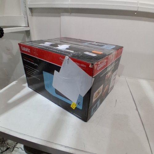 GALANZ RETRO-STYLE DIGITAL MICROWAVE OVEN - 0.7CU.FT - BLUE (MODEL: GLCMKZ07BER07) image 7