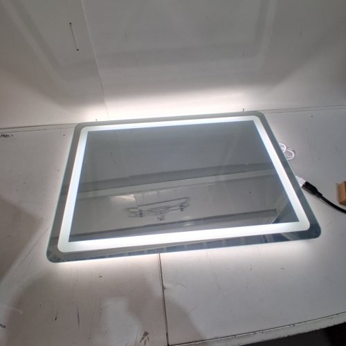 LED BATHROOM MIRROR WITH ANTI FOG - 20'' X 28'' image 2